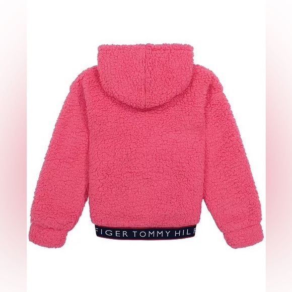 Tommy Hilfiger Big Girls Logo Sweatshirt - Picture 2 of 3